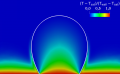 Numerical simulation of nucleate boiling : from bubbles towards the macroscopic scale