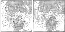 Experimental modelling of bistability in mid-latitude atmospheric jets
