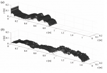 Mixing in density currents flowing up a slope